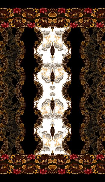 民族风印花华亿平台图片