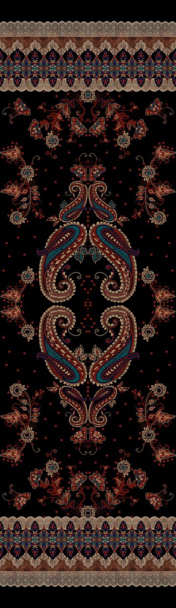 民族风印花华亿平台图片