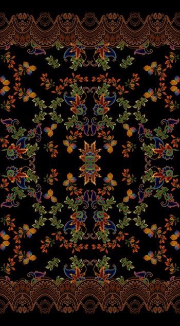 民族风印花华亿平台图片