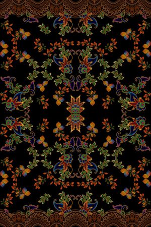 民族风印花华亿平台图片