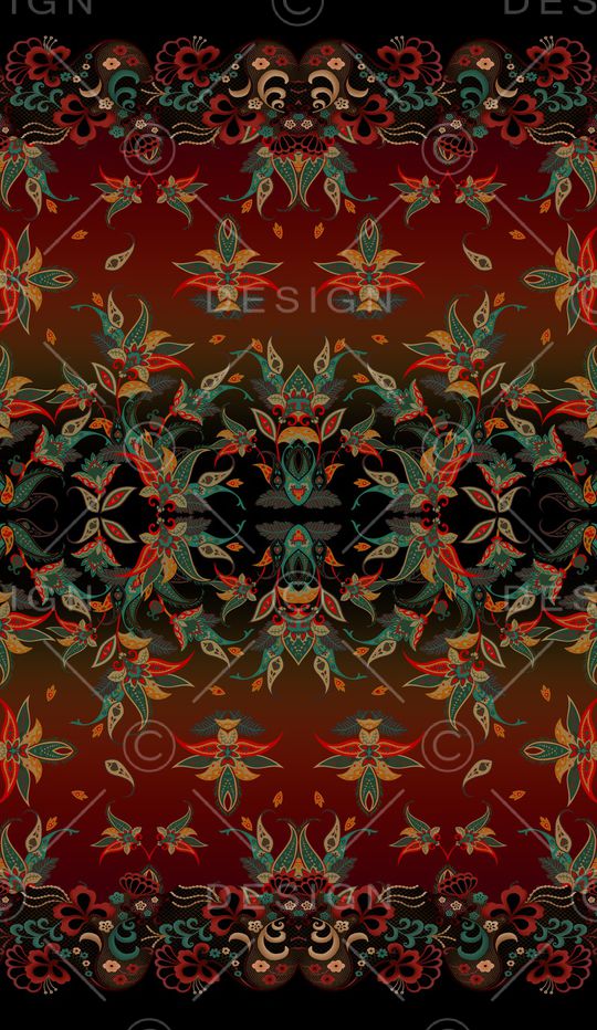 民族风印花华亿平台图片