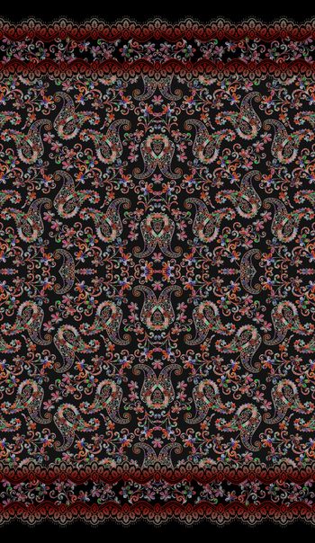 民族风印花华亿平台图片