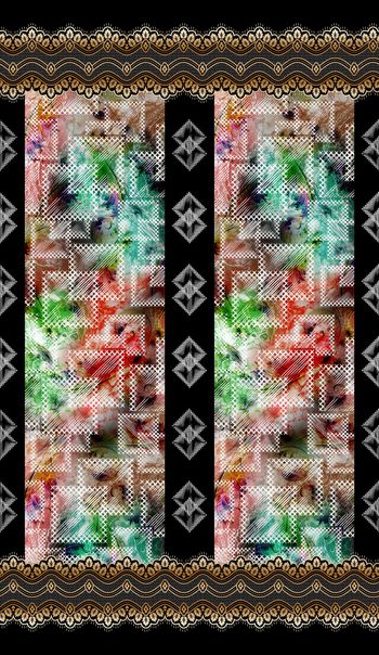 民族风印花华亿平台图片