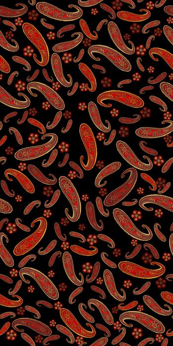 佩斯利印花华亿平台图片