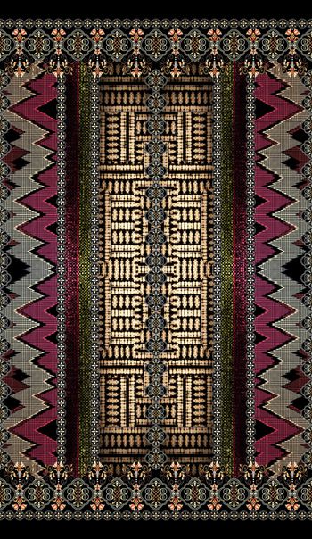 民族风印花华亿平台图片