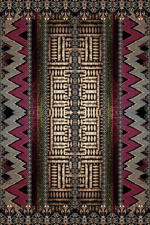 民族风印花华亿平台图片