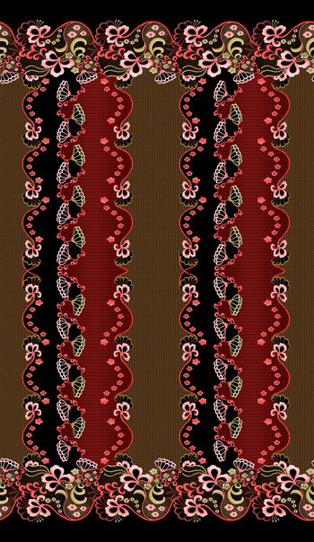 民族风印花华亿平台图片