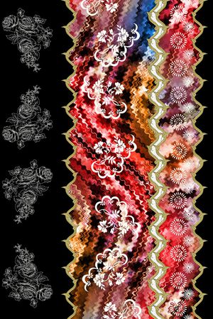 民族风印花华亿平台图片