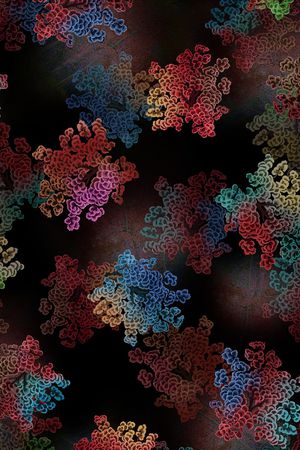 抽象印花华亿平台图片