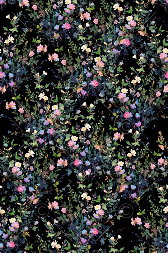 小碎花印花华亿平台图片