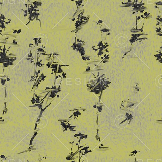 抽象花卉印花华亿平台图片