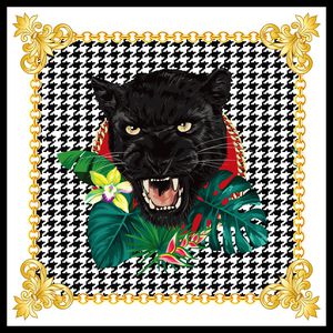 千鸟格印花华亿平台图片