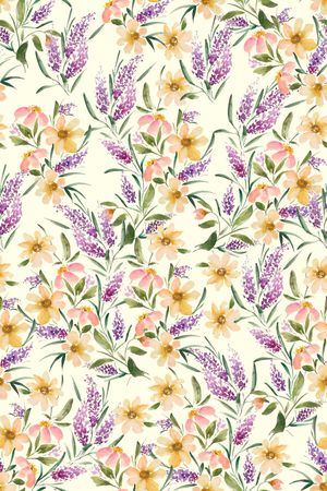 碎花印花华亿平台图片