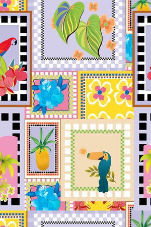 热带印花华亿平台图片