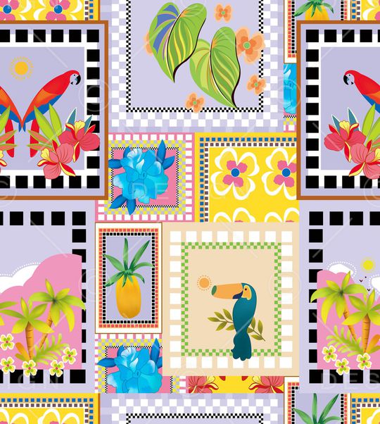 热带印花华亿平台图片