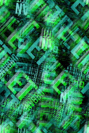 抽象印花华亿平台图片