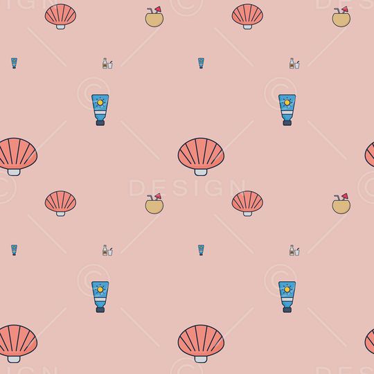 贝壳印花华亿平台图片