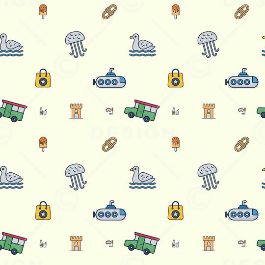 小清新印花华亿平台图片