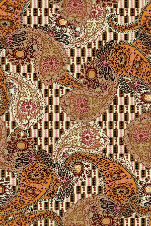 佩斯利印花华亿平台图片