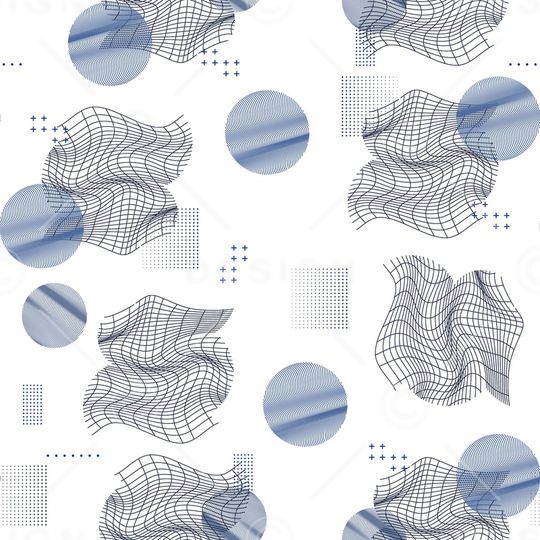 线条印花华亿平台图片