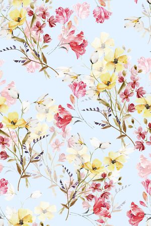 水彩印花华亿平台图片