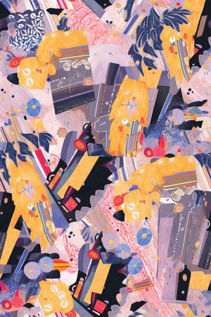 肌理印花华亿平台图片