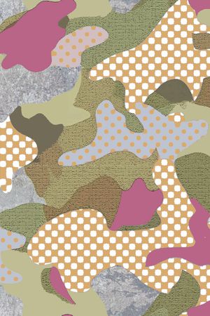 抽象印花华亿平台图片