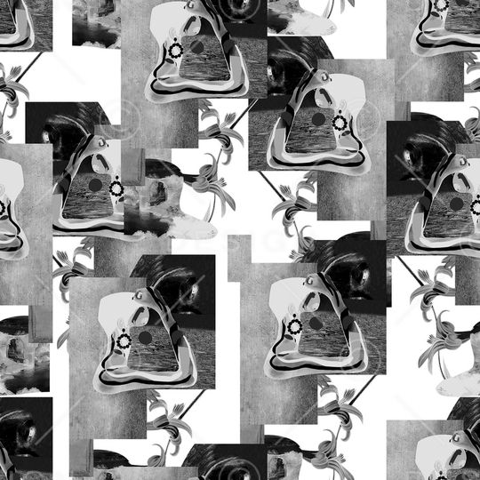 抽象印花华亿平台图片