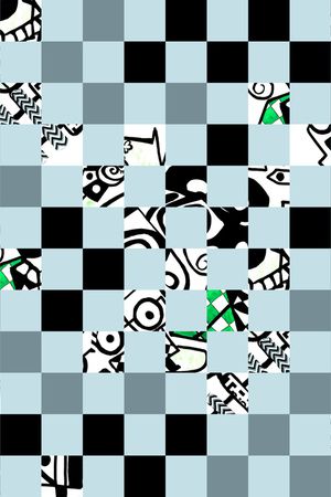 抽象印花华亿平台图片