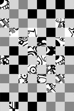 抽象印花华亿平台图片