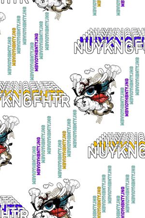 字母印花华亿平台图片