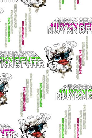 字母印花华亿平台图片