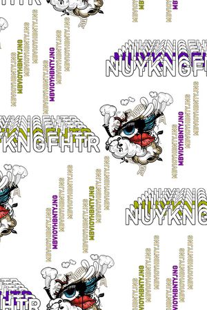 字母印花华亿平台图片