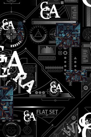 抽象印花华亿平台图片