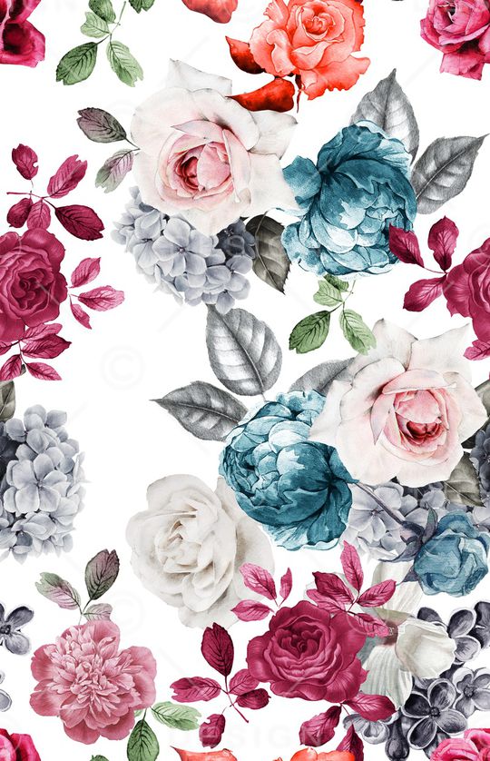 水彩印花华亿平台图片