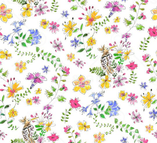 水彩印花华亿平台图片