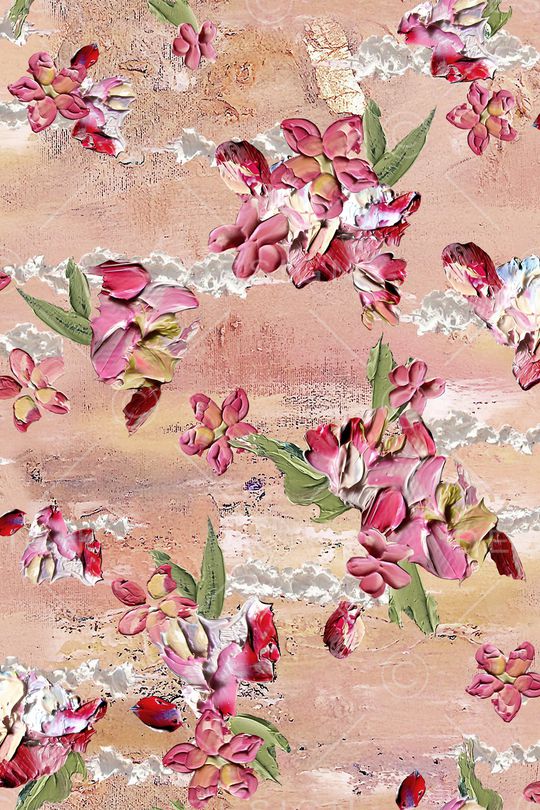 抽象印花华亿平台图片