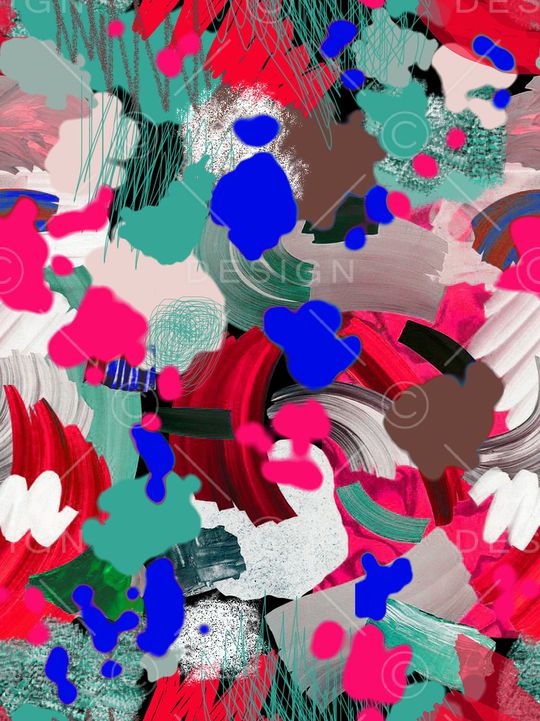 抽象印花华亿平台图片