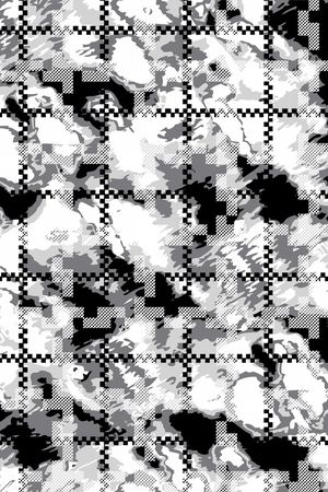 几何印花华亿平台图片