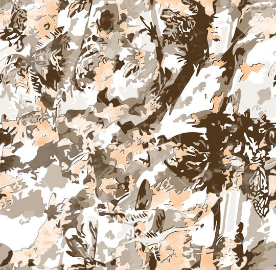 抽象印花华亿平台图片