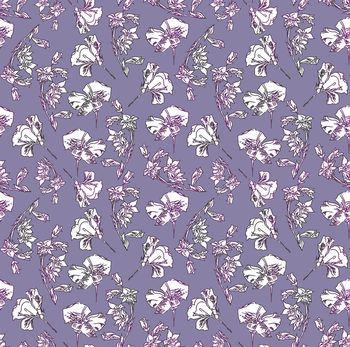 小碎花印花华亿平台图片