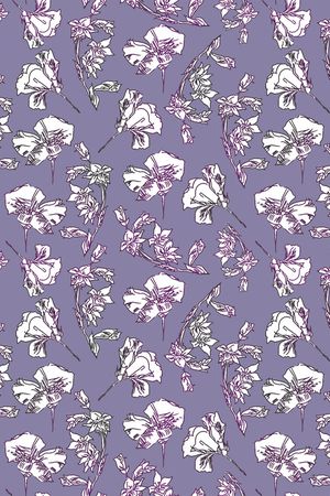 小碎花印花华亿平台图片