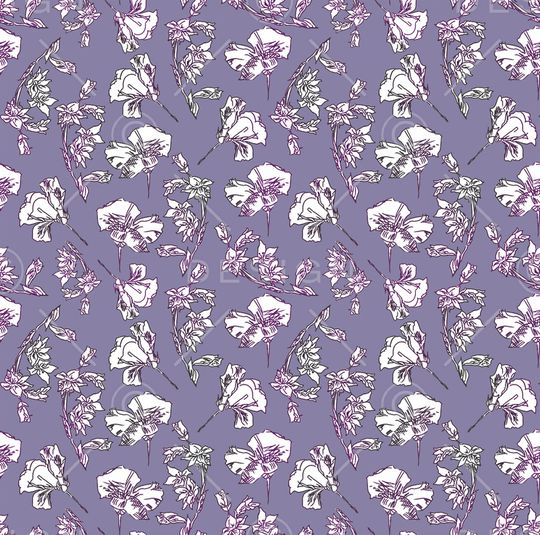 小碎花印花华亿平台图片