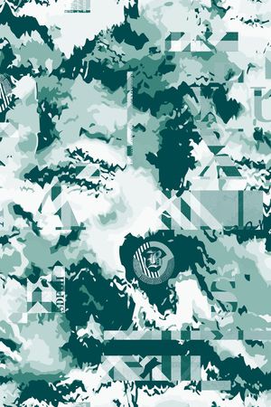 抽象印花华亿平台图片