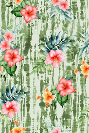 水彩印花华亿平台图片