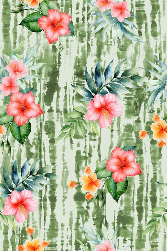 水彩印花华亿平台图片