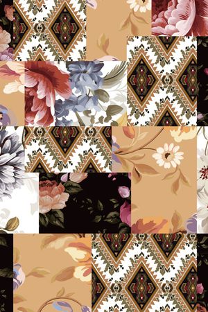 绿植树叶印花华亿平台图片