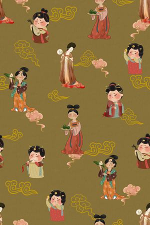 抽象印花华亿平台图片