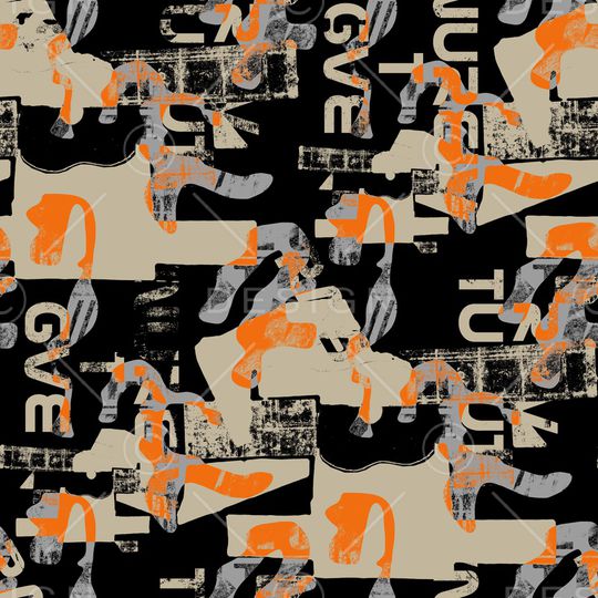 迷彩印花华亿平台图片