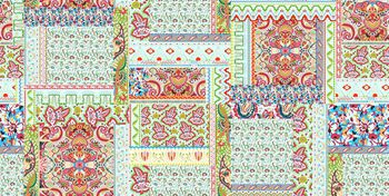 古典花纹印花华亿平台图片